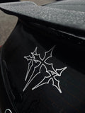 Triple cross windscreen banner