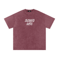 SLOWED jdm Snow Washed Oversized Cotton T-Shirt