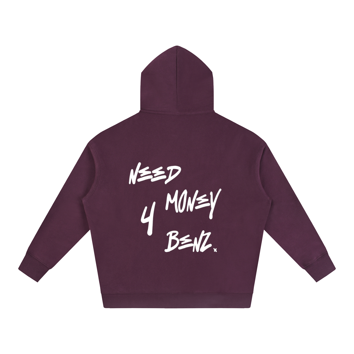 NEEDMONEY4BENZ Oversize Fleeced Hoodie