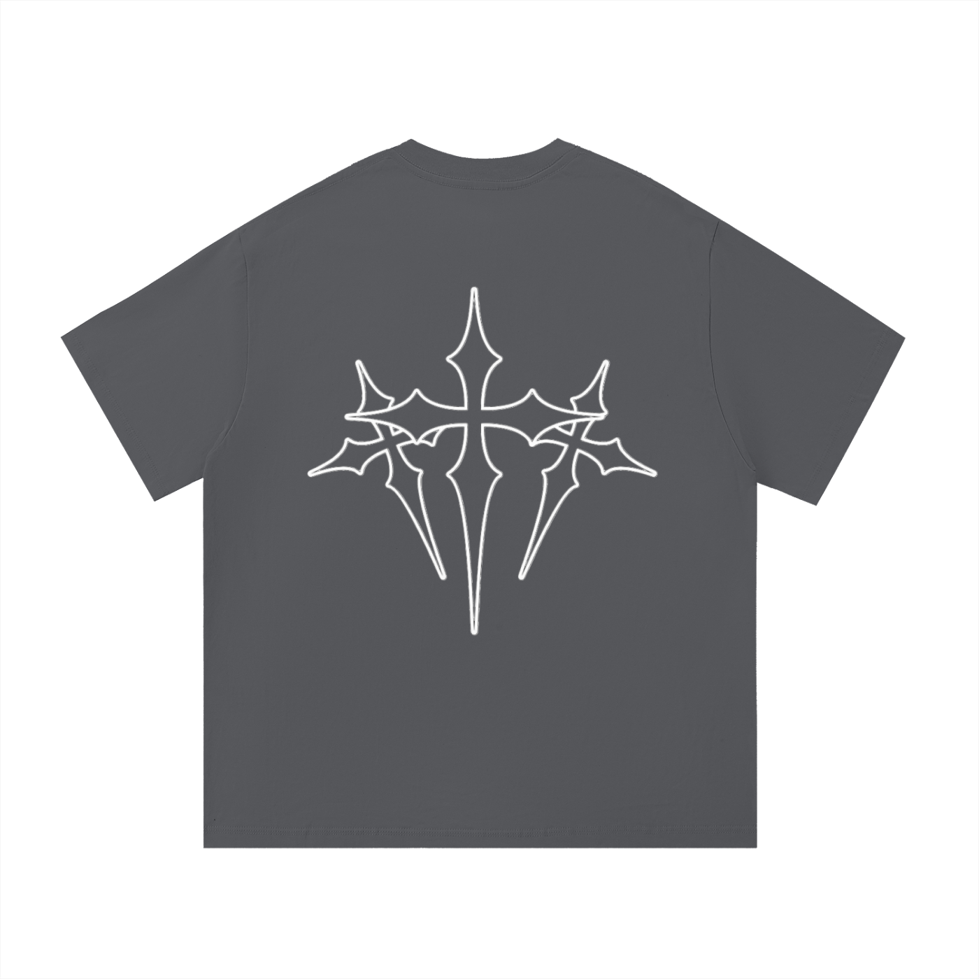 Triple cross Cotton T-Shirt