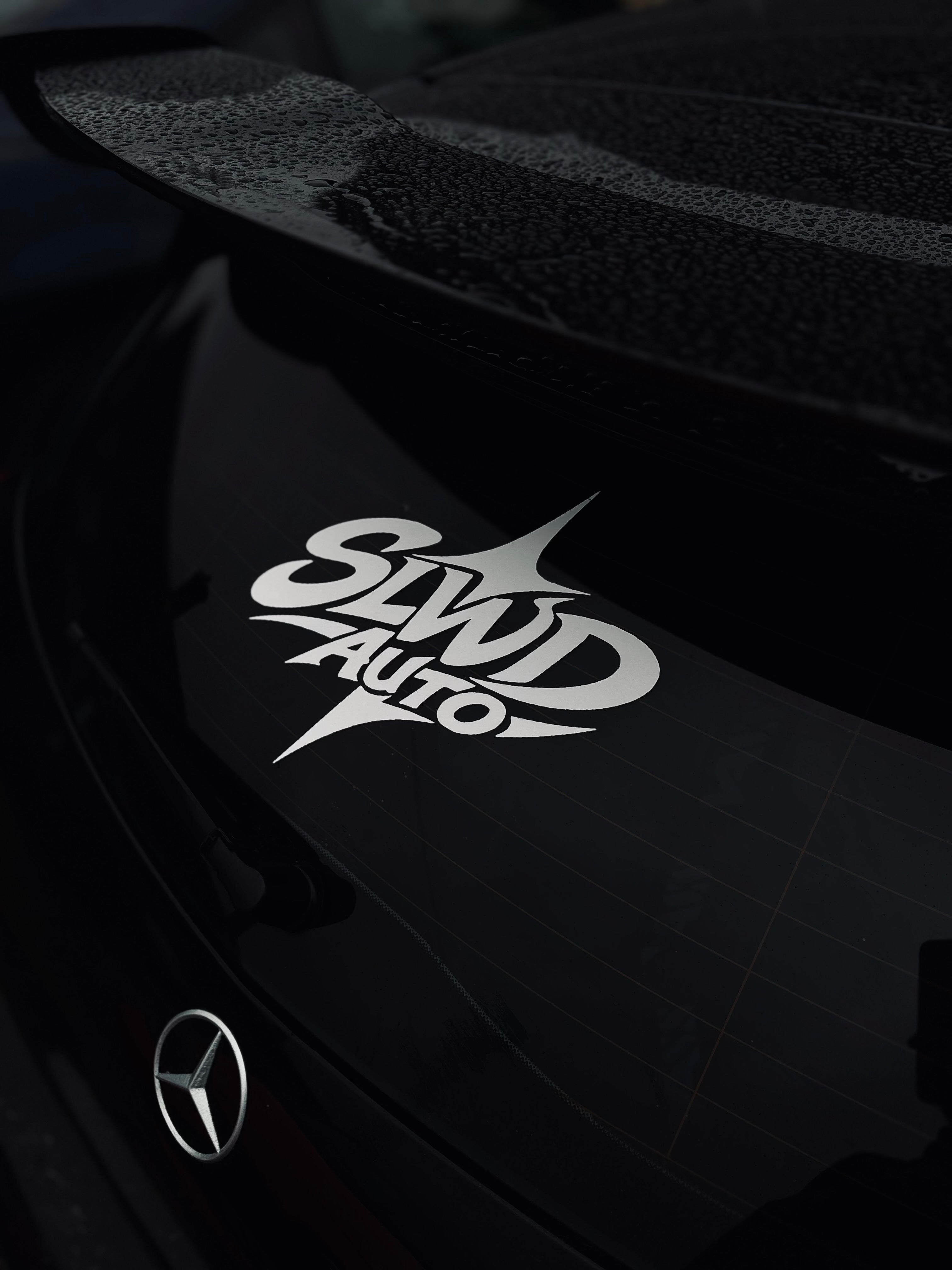 SLWD logo windscreen decal