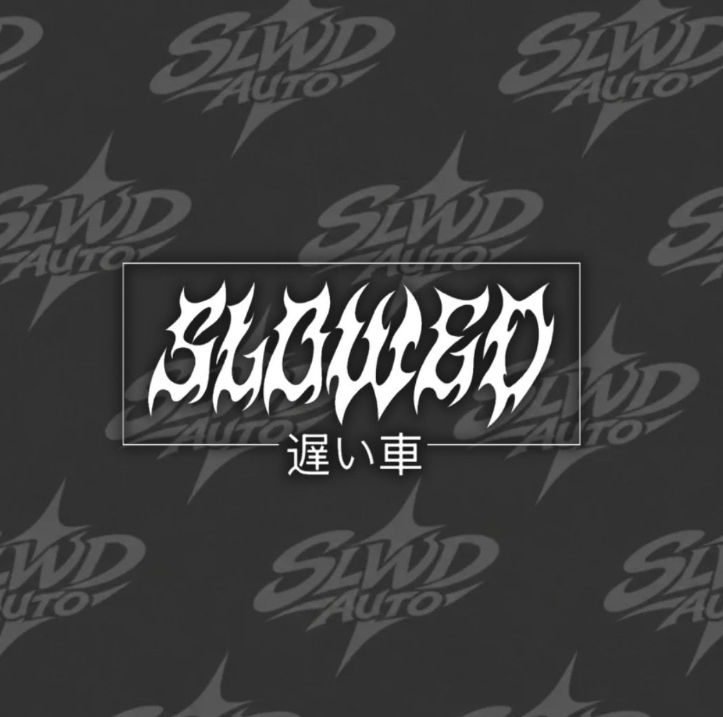 spike SLOWED JDM style windscreen banner