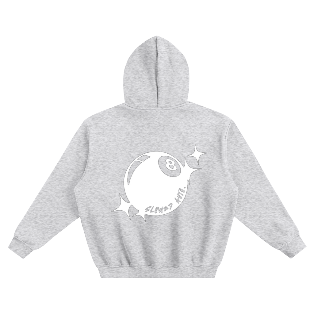 8Ball Fleeced Boxy Hoodie