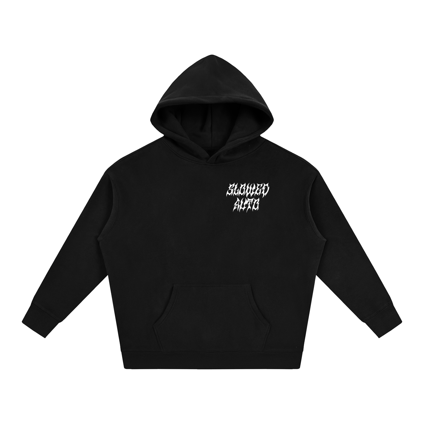 SLOWED jdm Oversize Fleeced Hoodie