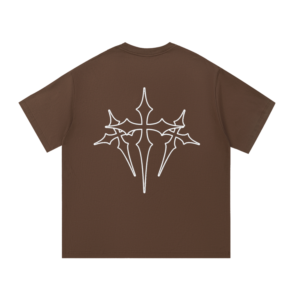 Triple cross Cotton T-Shirt
