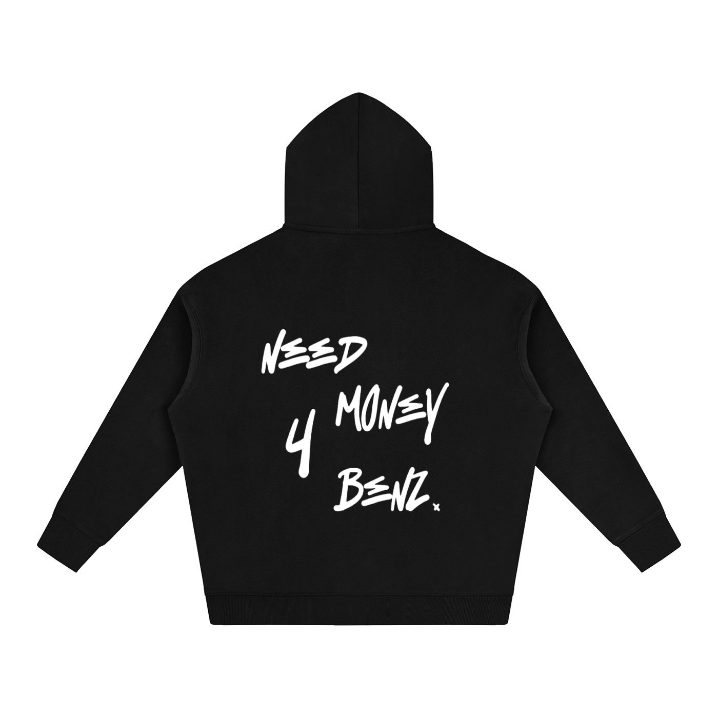 NEEDMONEY4BENZ Oversize Fleeced Hoodie