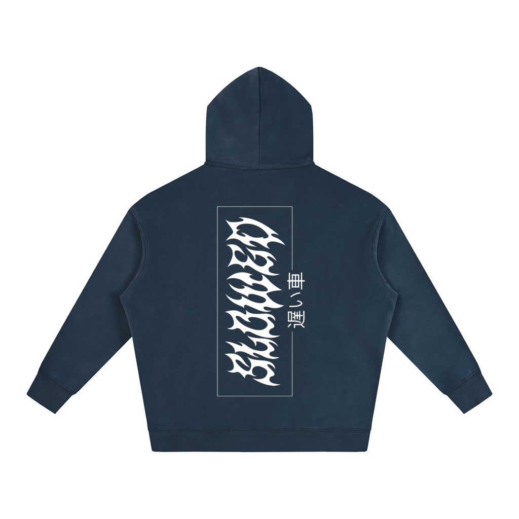 SLOWED jdm Oversize Fleeced Hoodie