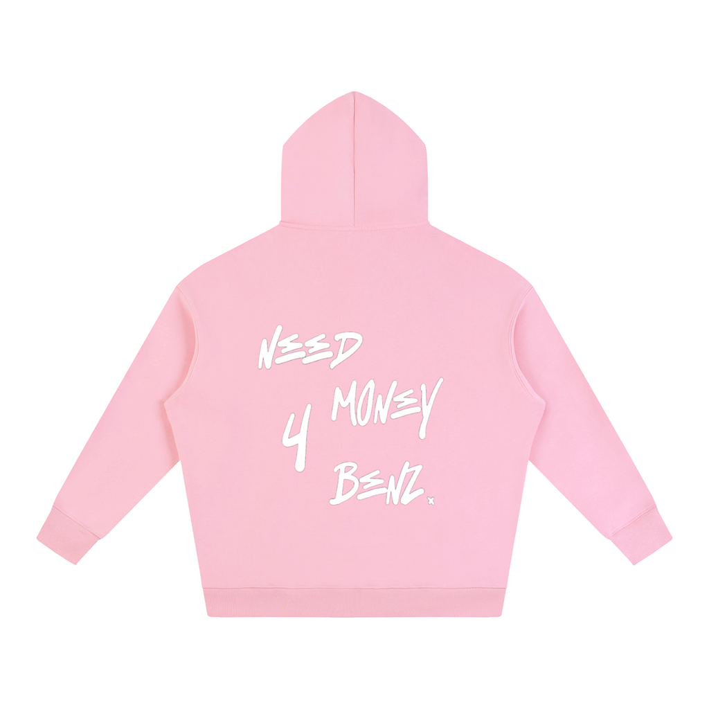 NEEDMONEY4BENZ Oversize Fleeced Hoodie