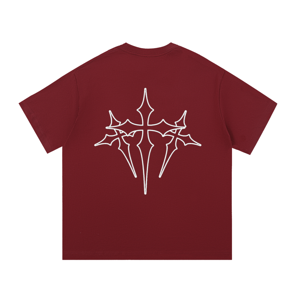 Triple cross Cotton T-Shirt