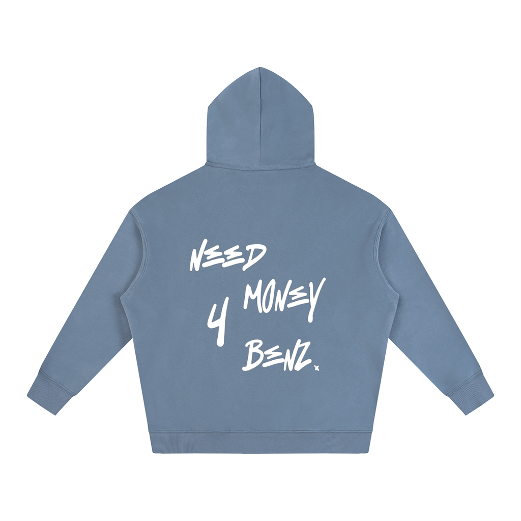 NEEDMONEY4BENZ Oversize Fleeced Hoodie