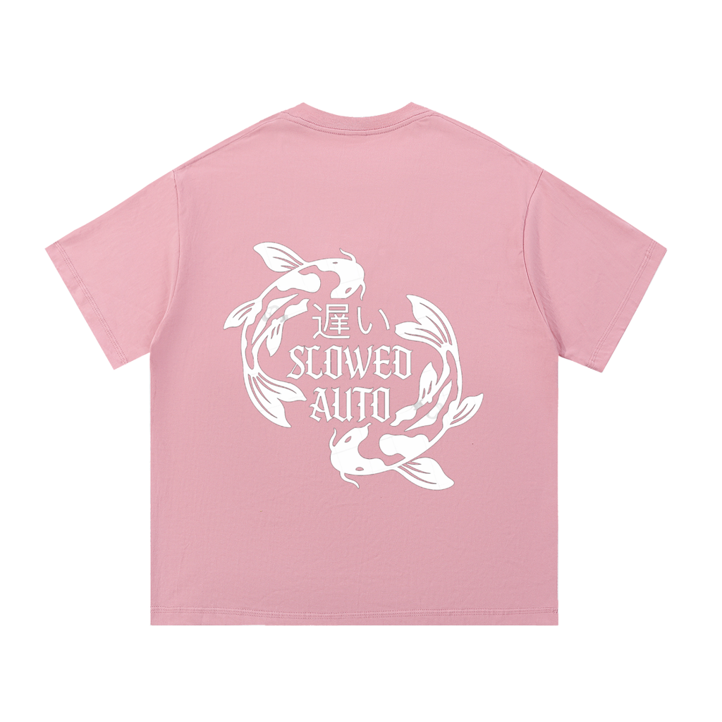 Koi fish Essential Cotton T-Shirt