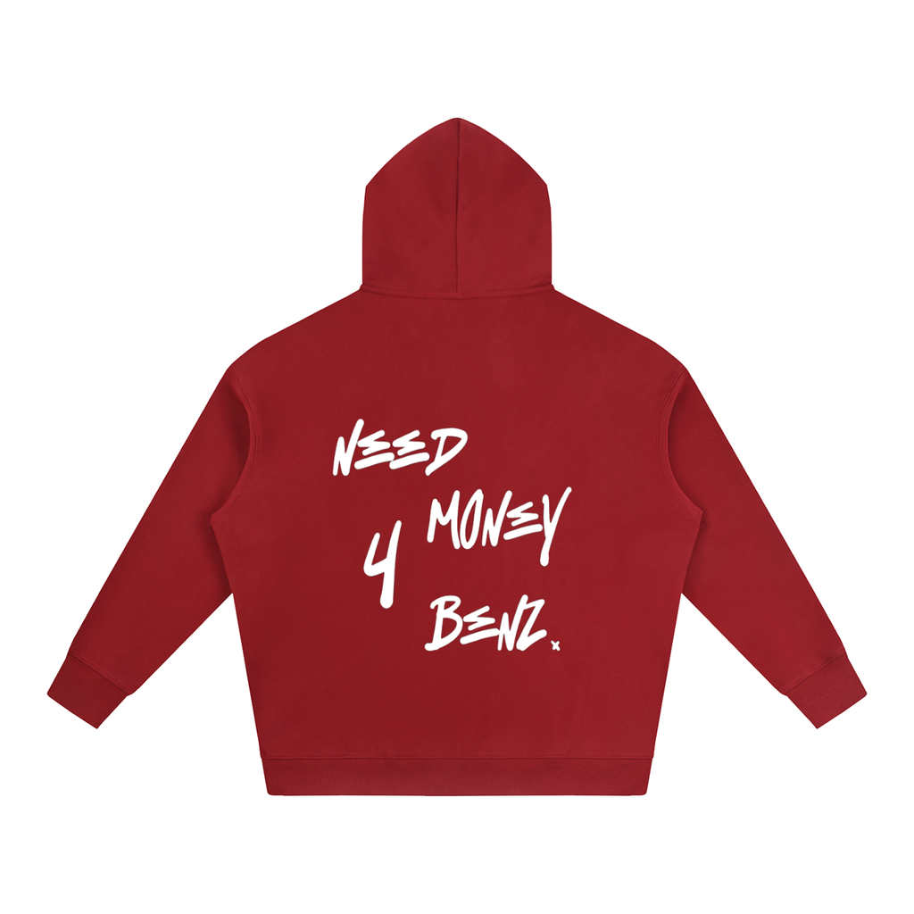 NEEDMONEY4BENZ Oversize Fleeced Hoodie