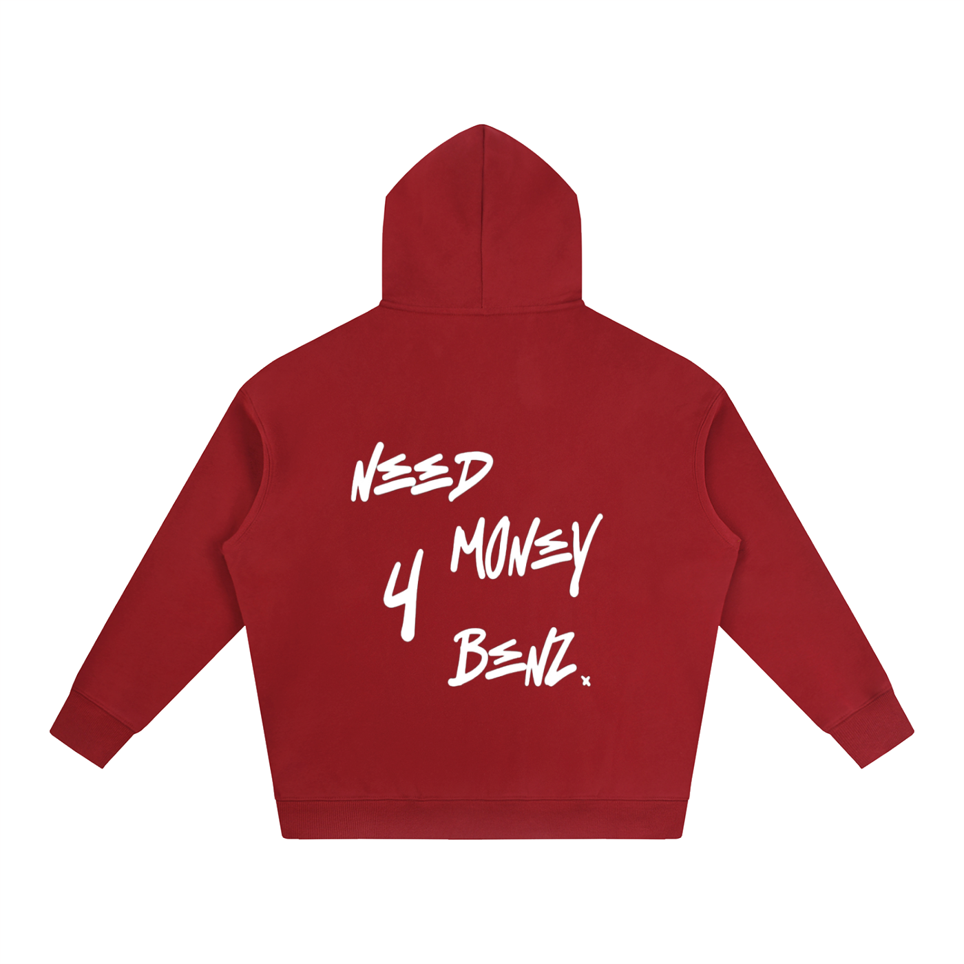 NEEDMONEY4BENZ Oversize Fleeced Hoodie