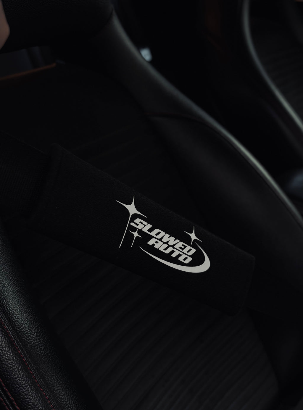 slowed shooting star seatbelt covers