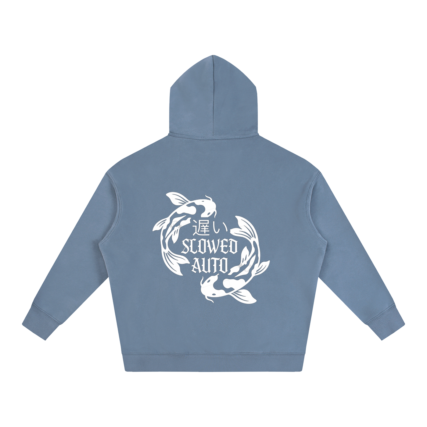 Koi fish Oversize Fleeced Hoodie