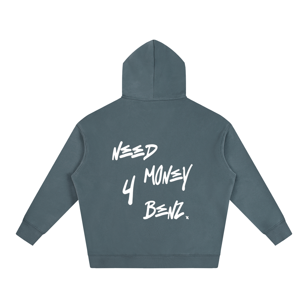 NEEDMONEY4BENZ Oversize Fleeced Hoodie
