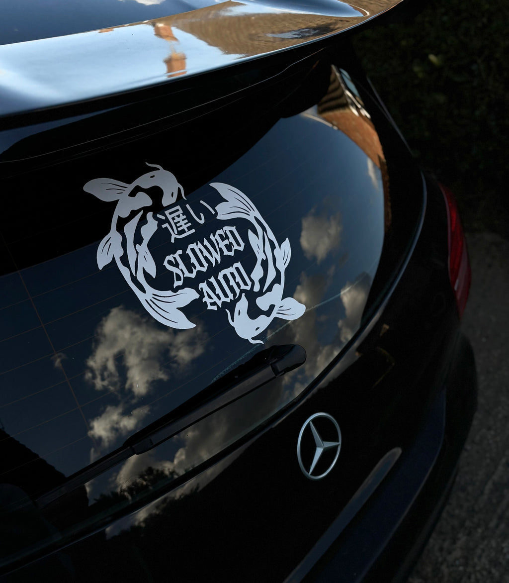 KOI windscreen decal