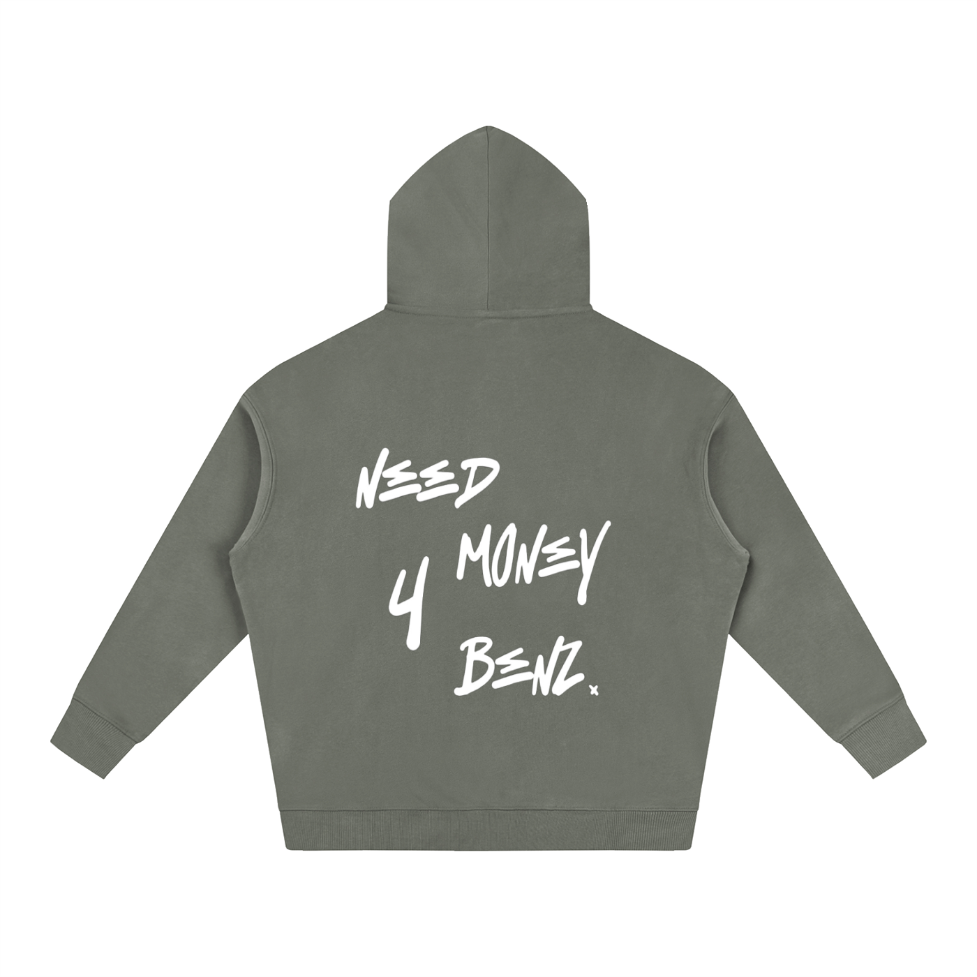 NEEDMONEY4BENZ Oversize Fleeced Hoodie