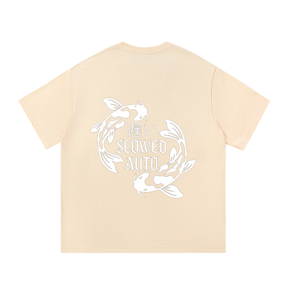Koi fish Essential Cotton T-Shirt