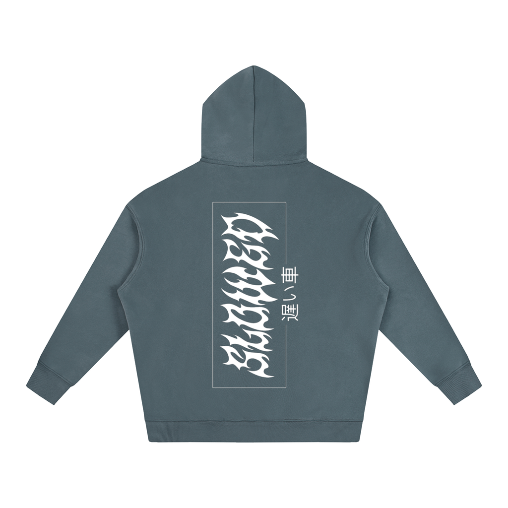 SLOWED jdm Oversize Fleeced Hoodie