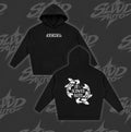 Koi fish Oversize Fleeced Hoodie