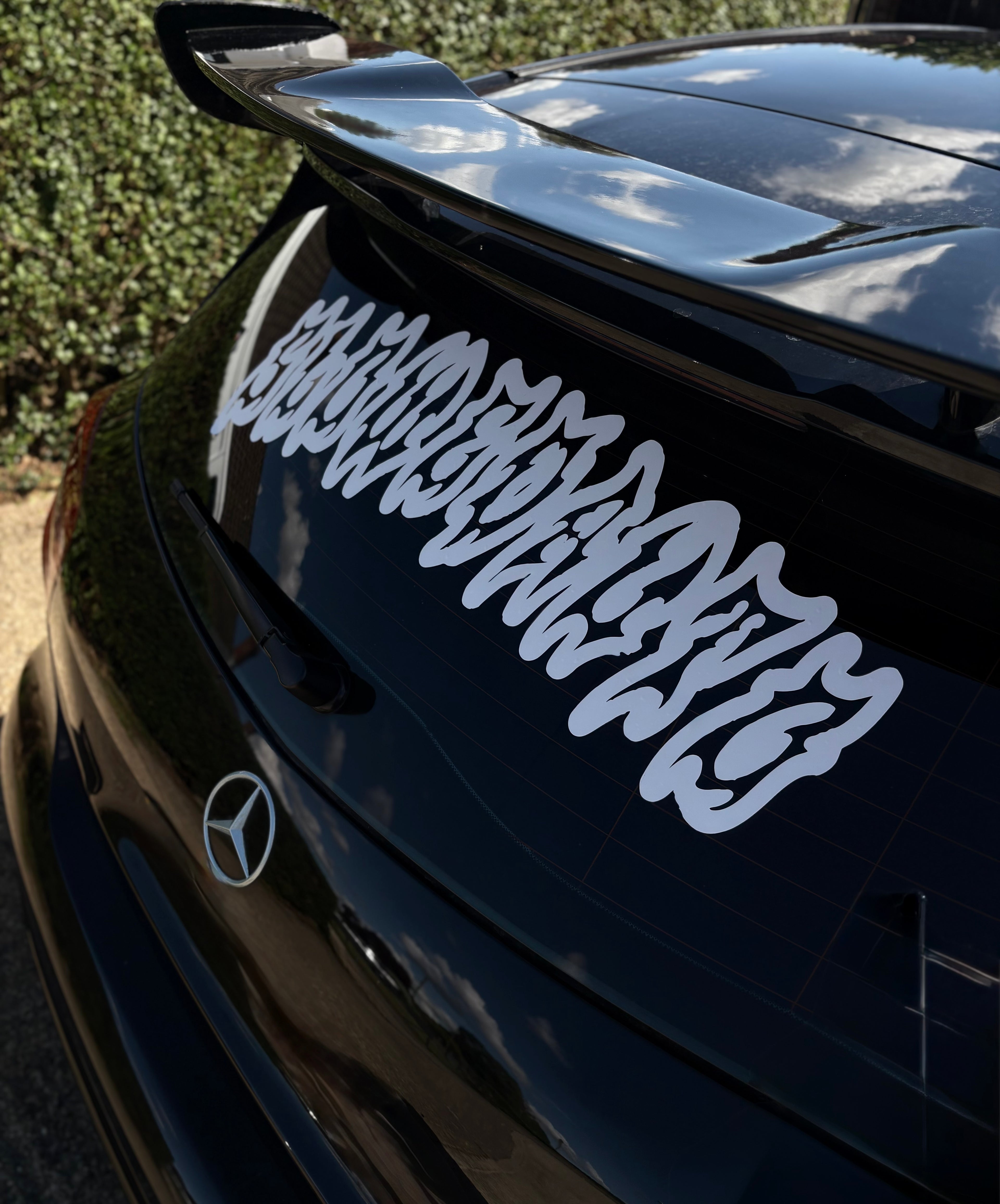 SLWD outline windscreen banner