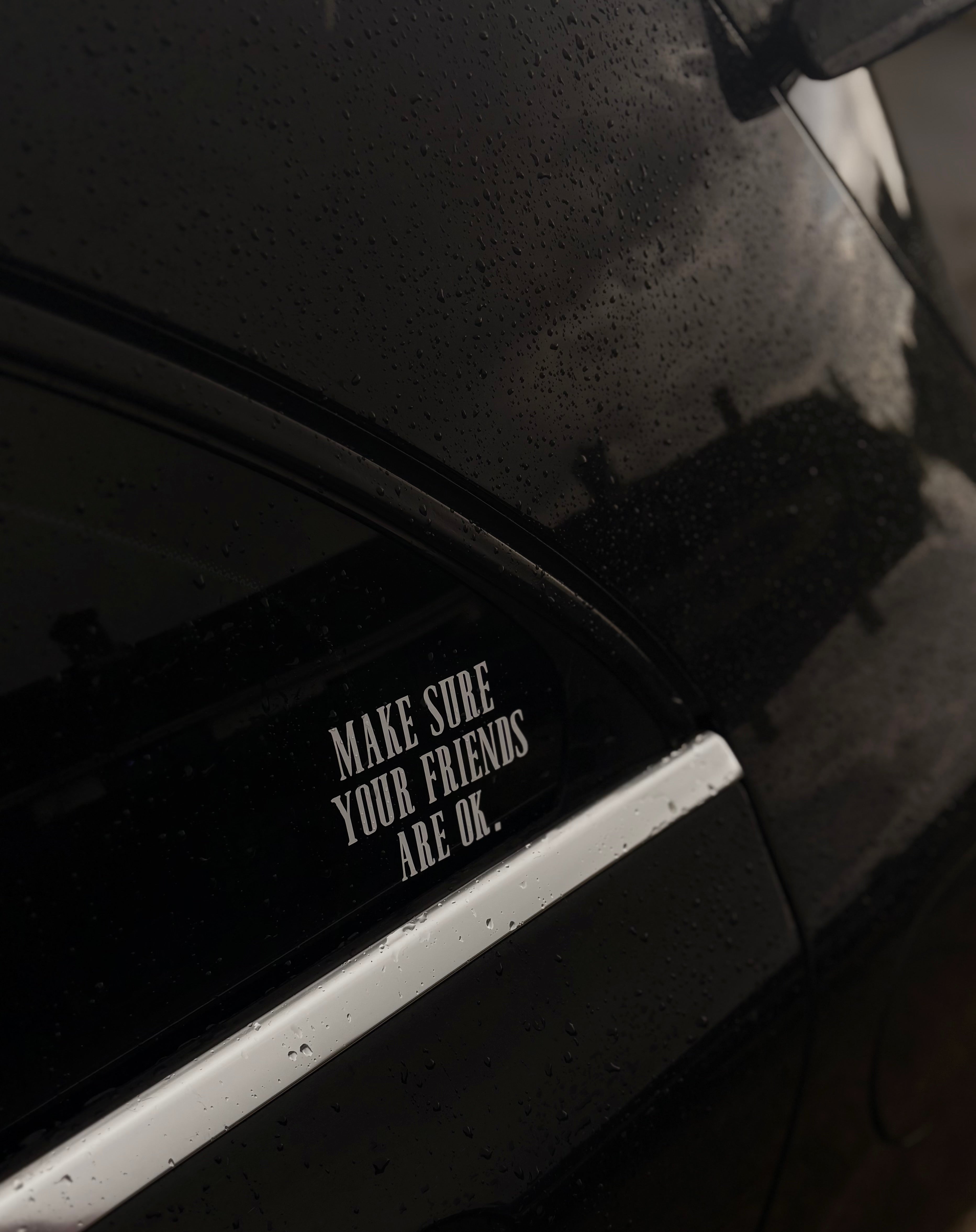 makesureyourfriendsareok Decal