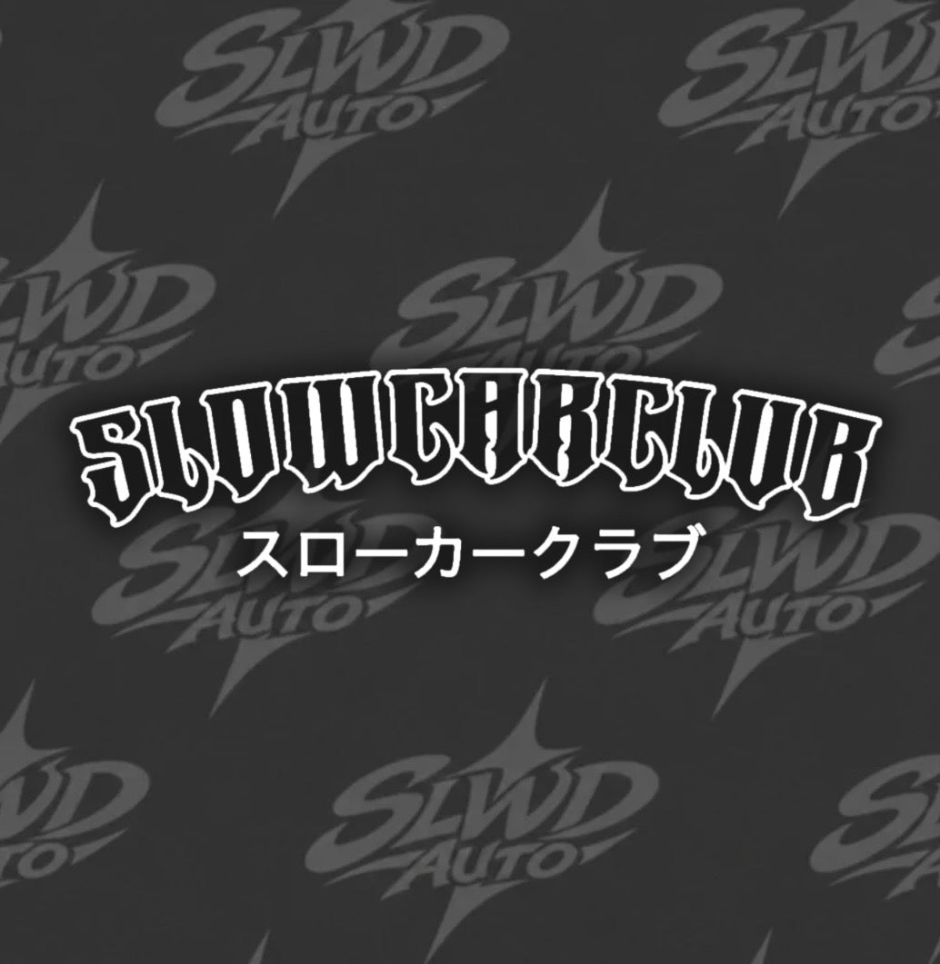 SLOWCARCLUB decal