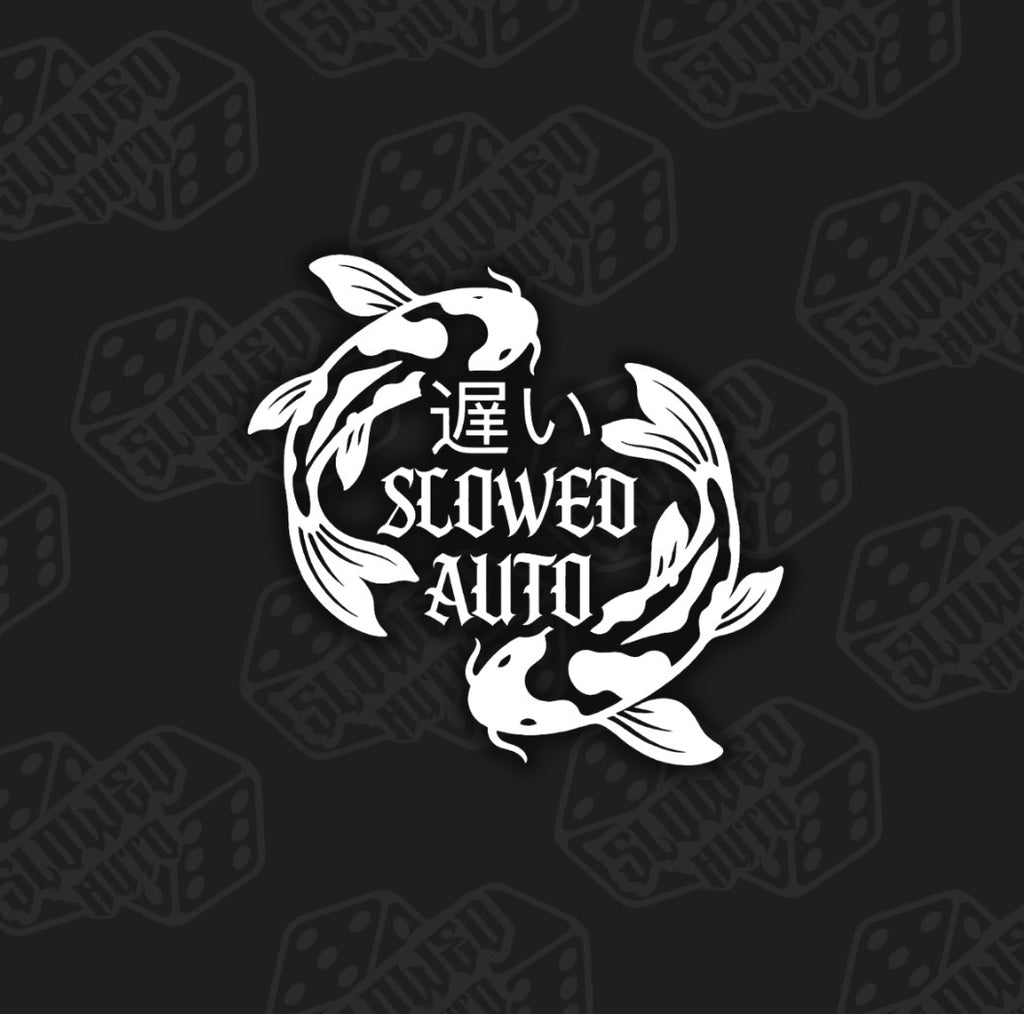 KOI windscreen decal