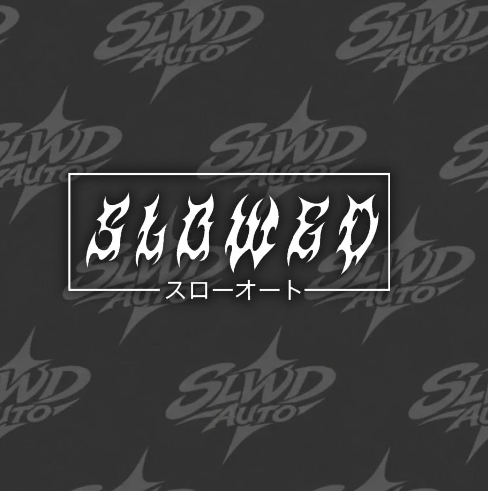 spike SLOWED JDM style windscreen banner