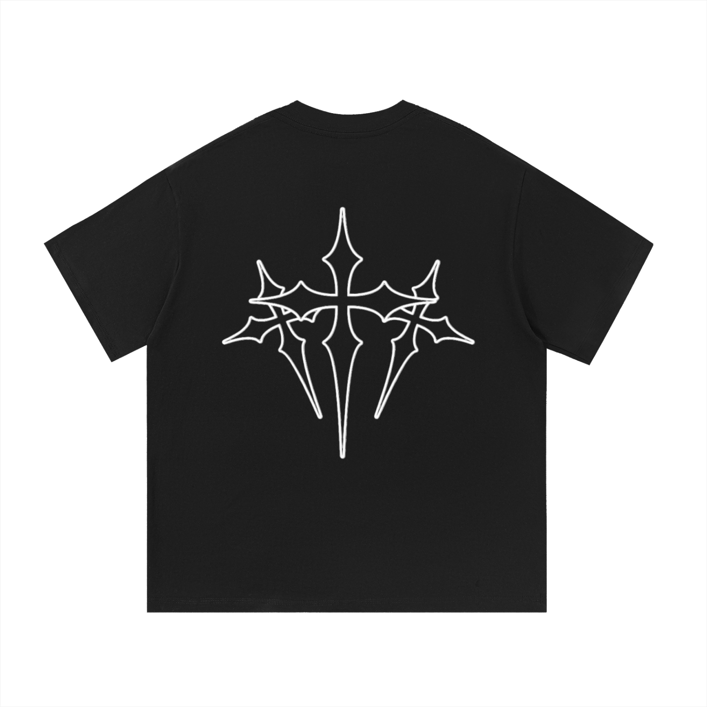 Triple cross Cotton T-Shirt