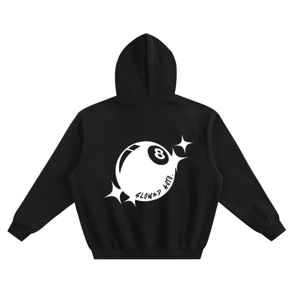 8Ball Fleeced Boxy Hoodie