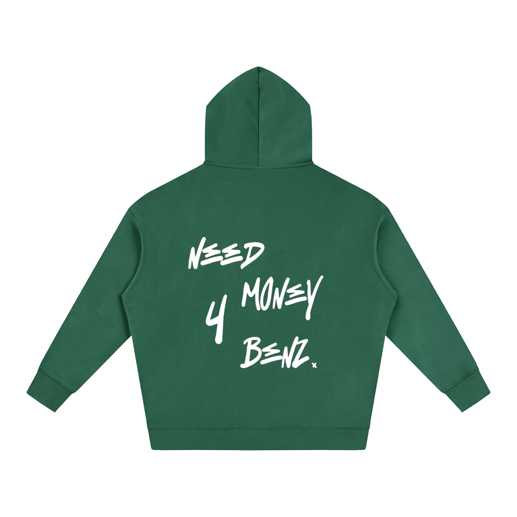 NEEDMONEY4BENZ Oversize Fleeced Hoodie